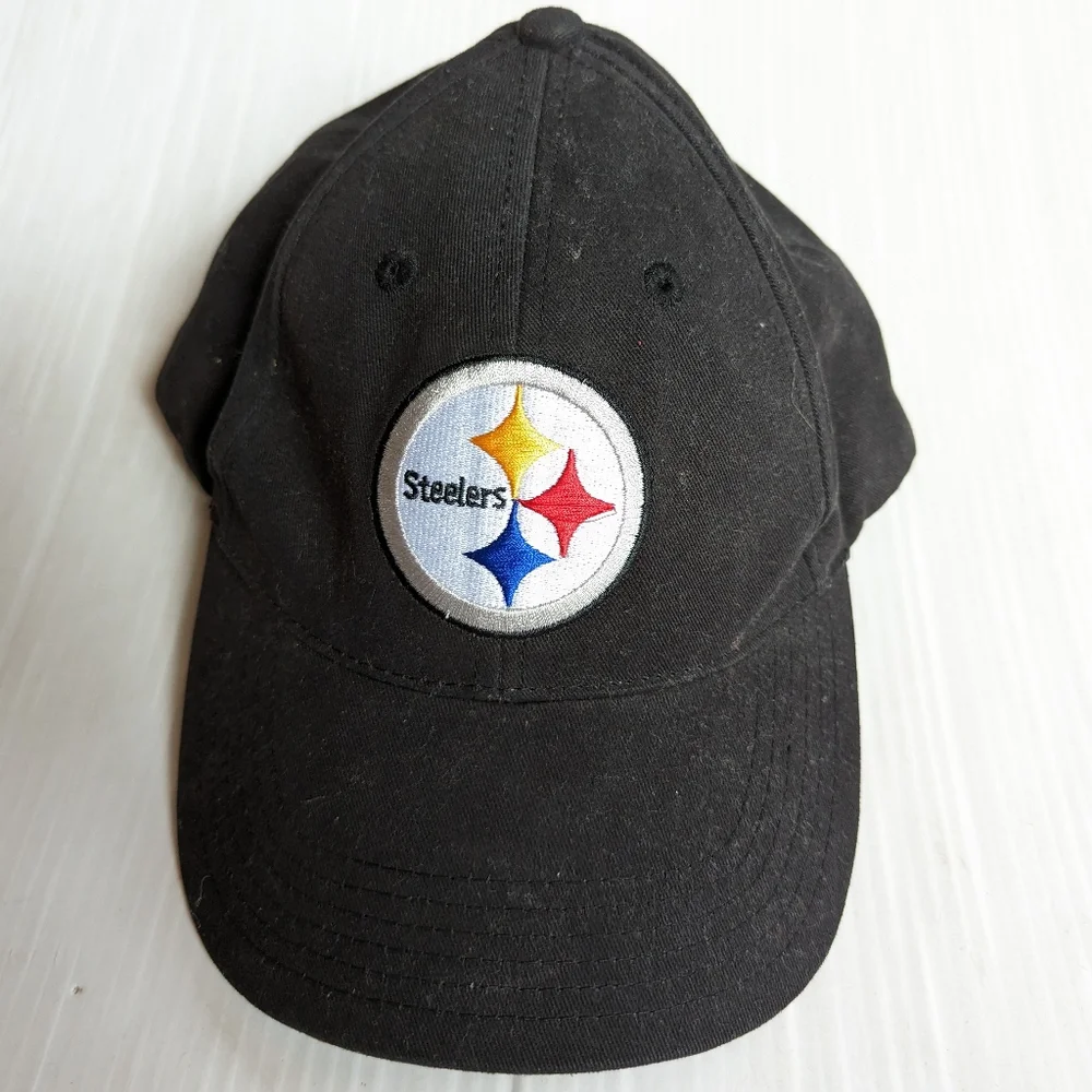 Steelers NFL team apparel ball hat bill cap